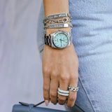 Custom Engravable Silver Soho ID Bracelet