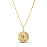 14k St. Christopher "Protect Us" Pendants & Necklaces