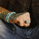 Men's Mr. LOWE Southwest Turquoise Bracelet- 8mm