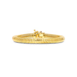 14k Gold Skinny Tubogas Bracelet
