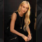 14k Gold Skinny Tubogas Bracelet