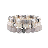 Bondi Shores Stack - White & Grey Mix