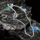 Sterling Silver Curb Chain Necklace - 18"
