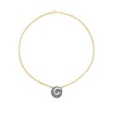 Miramar Diamond Cobblestone Pendant Necklace - 18"