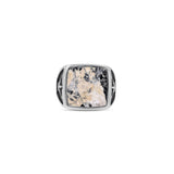 Men's Mr. LOWE Sonoran White Buffalo Square Ring