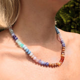 Rainbow Opal Candy Necklace - 18"