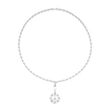 Peace & Love Manifestation Medallion Only or on Small Soho Chain Necklace - 30"