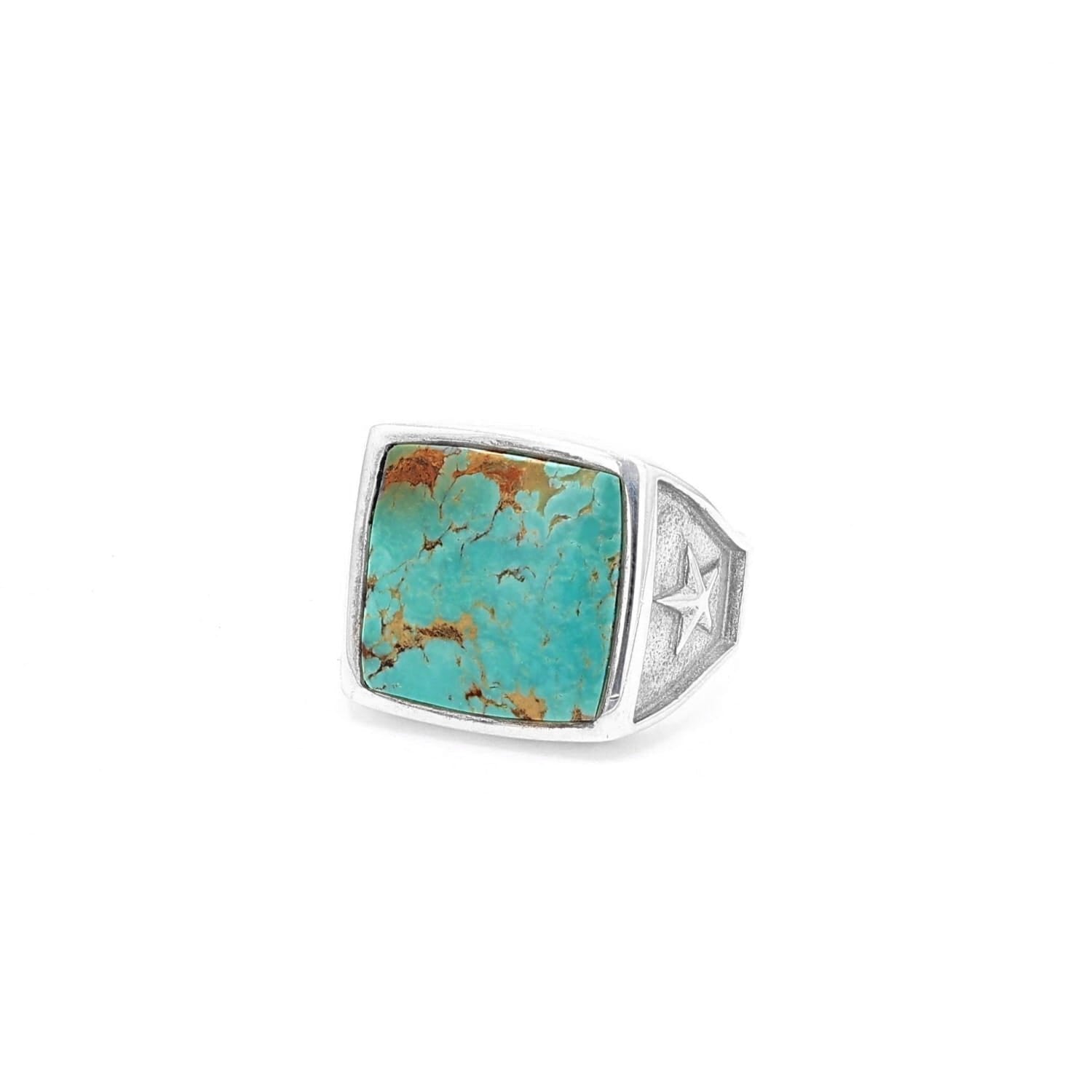 Men's LOWE Sonoran Turquoise Star Ring