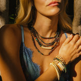 14k Gold Skinny Tubogas Bracelet