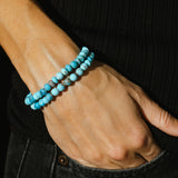 Arizona Turquoise Gift Set with Turquoise and Diamond Earrings and Bracelets