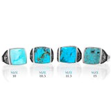 Men's Mr. LOWE Sonoran Turquoise Star Ring