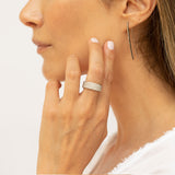 Mini Diamond Cuff Ring