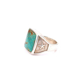 Men's Mr. LOWE Sonoran Turquoise Star Ring