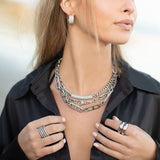 Short Soho Chain Layering Necklace - 17", 18", 20", 22"