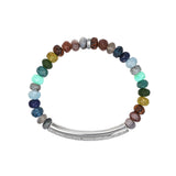 Bracelet Montecito Nights à perles mélangées avec barrette en diamant - 7 mm