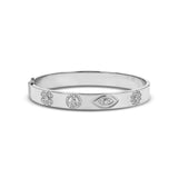 Love and Icon Manifestation Diamond Bangle