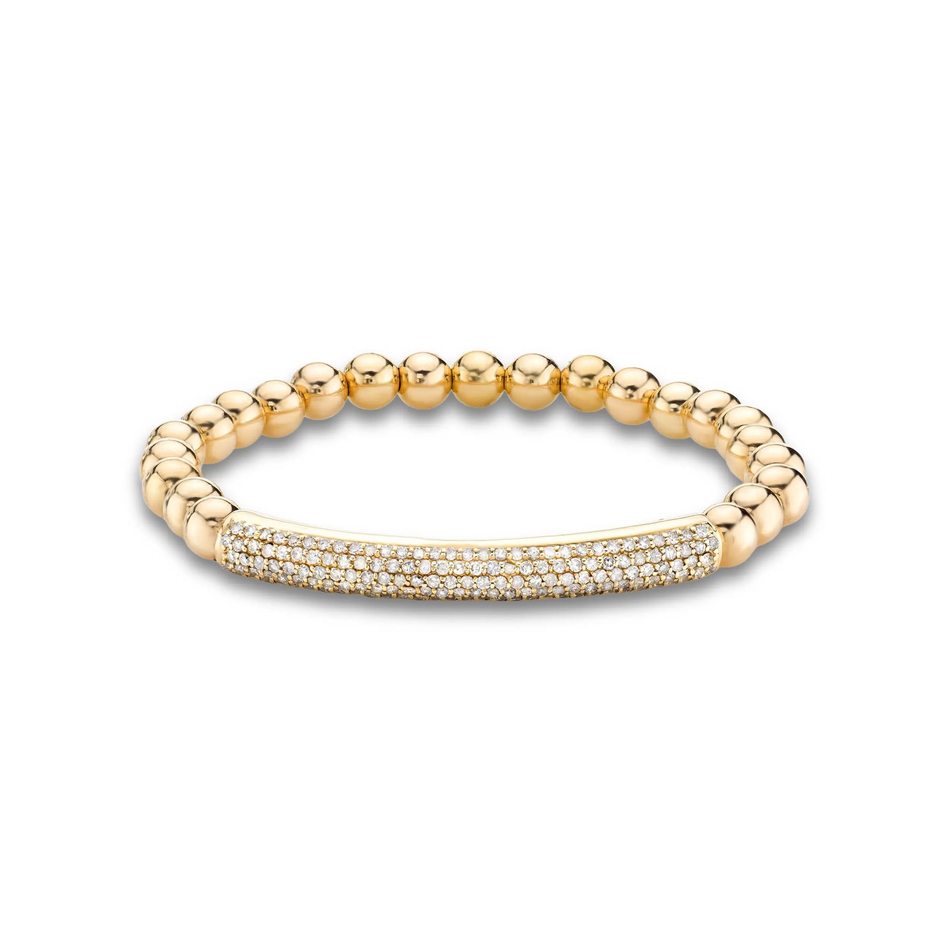 14金Aurate midi gold bar bracelet Gold Bar Anklet in Yellow, Rose or White Gold