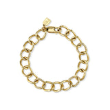 14K Gold Diamond Brooklyn Chain Link Bracelet