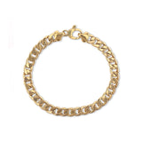14k Gold Cuban Curb Chain Bracelet