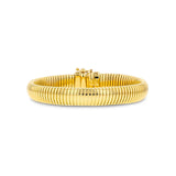 14k Gold Tubogas Flexible Chain Bracelet