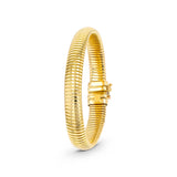 14k Gold Tubogas Flexible Chain Bracelet