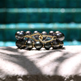 Tahitian Pearl Bracelet with 14k Gold Fish-Hook Buckle Clasp - One of a Kind