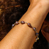 14k Brown Diamond Rope Bracelet - One of a Kind