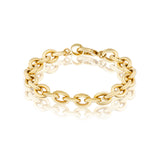 14k Gold Cable Chain Bracelet