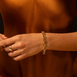 14k Gold Cable Chain Bracelet