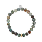 Mr. LOWE African Turquoise Bracelet with 14k Gold Rondelle