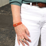 14k Coral Sunset Stack - Orange Mix "One of a Kind"