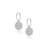 Galets La Côte The Pebbles Diamond Charm Huggie Earrings