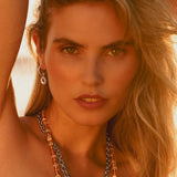 Soleil Diamond Huggie Earrings