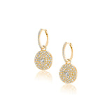 14k Gold Galets La Côte The Pebbles Diamond Charm Earrings