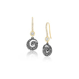 Miramar Diamond Cobblestone Drop Earrings