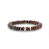 Mr. LOWE Men's Boulder Opal Bracelet with 14k Gold Rondelle - 8mm