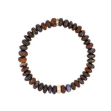 Bracelet pour homme Mr. LOWE en opale Boulder avec rondelle en or 14 carats - 8 mm