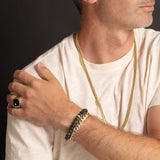 Men's Mr. LOWE 14k Miami Curb Chain Bracelet