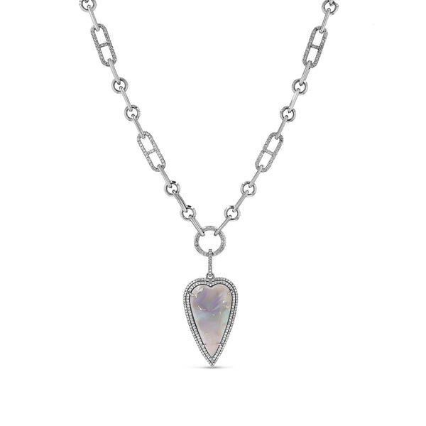 Rainbow Opal Candy Necklace - 18