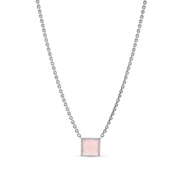 【just LoveR.】23SS★ Kiko Square Rose Necklace Kiko Square Rose Necklace - just LoveR. | 60% - Asian