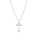 Diamond Venetian Cross Pendant