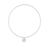 Miramar Diamond Cobblestone Pendant Necklace - 32"