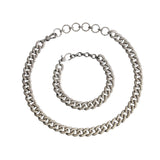 Diamond Curb Chain Bracelet