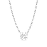 Diamond "New Growth" Pendant Necklace - 17"