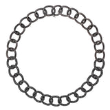 Black Diamond London Link Necklace - 17"