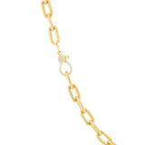 14k Chunky Oval Link Necklace - 18"