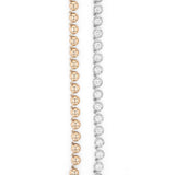 14k Heirloom Diamond Tennis Necklace - 16"