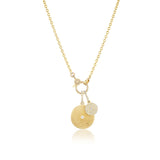14k Flow & Light Diamond Necklace - 18"