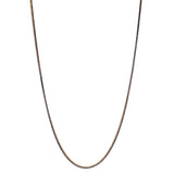 14k Black Diamond Tennis Necklace - 36"