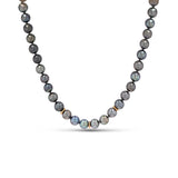 14k Tahitian Pearl Knotted Necklace - One of a Kind